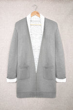 Load image into Gallery viewer, Open Front Pocketed Longline Cardigan
