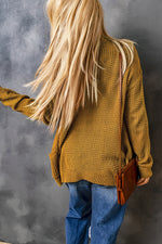 Load image into Gallery viewer, Drop Shoulder Button Down Pocketed Cardigan
